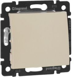 77 4301 Выключатель 1 клавишный 10 шт слоновая кость