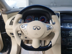 Руль ver.4 Infiniti FX37/FX50/FX30/QX70 бежевый
