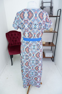 Платье L4 Fien4 хлопковое с принтом  44 размер