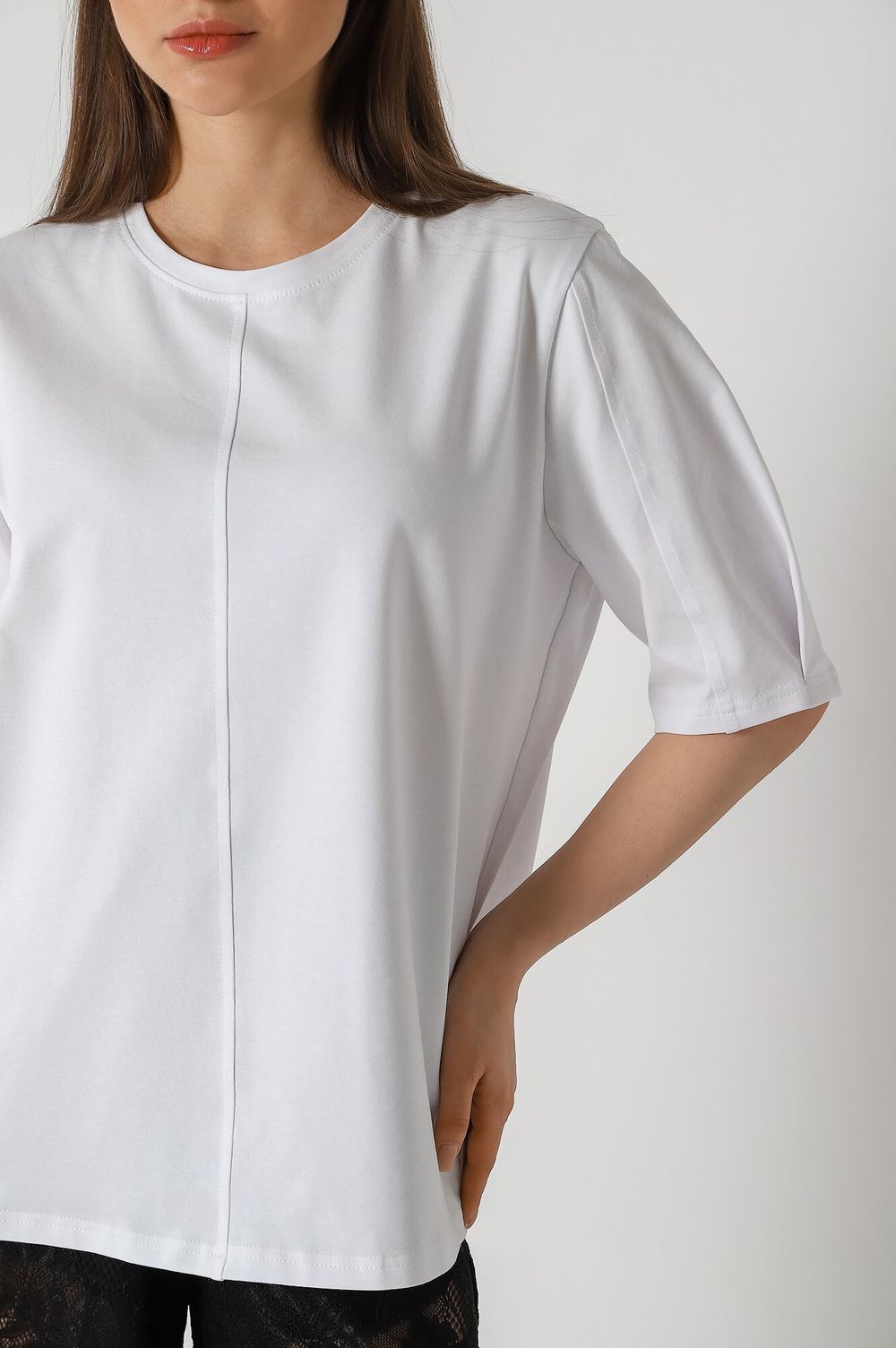 Фуфайка (футболка) женская Гретта-2 Виотекс БЕЛЫЙ