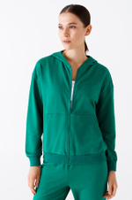 1834 Кардиган женский (зеленый)