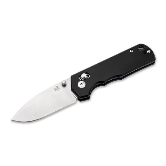 Нож Boker 01SC091 Rockstub Black клинок из стали 440B, рукоять Алюминиевый сплав (6061 T-6)