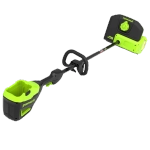 Greenworks GD60SS2 60В аккумуляторная снегоуборочная лопата (1 x 4 Ач, ЗУ) ковш 30 см, выброс 7.6 м 2603207UB