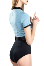 Игровой костюм Полицейская (Размер: 44-46) (Цвет: голубой с черным)