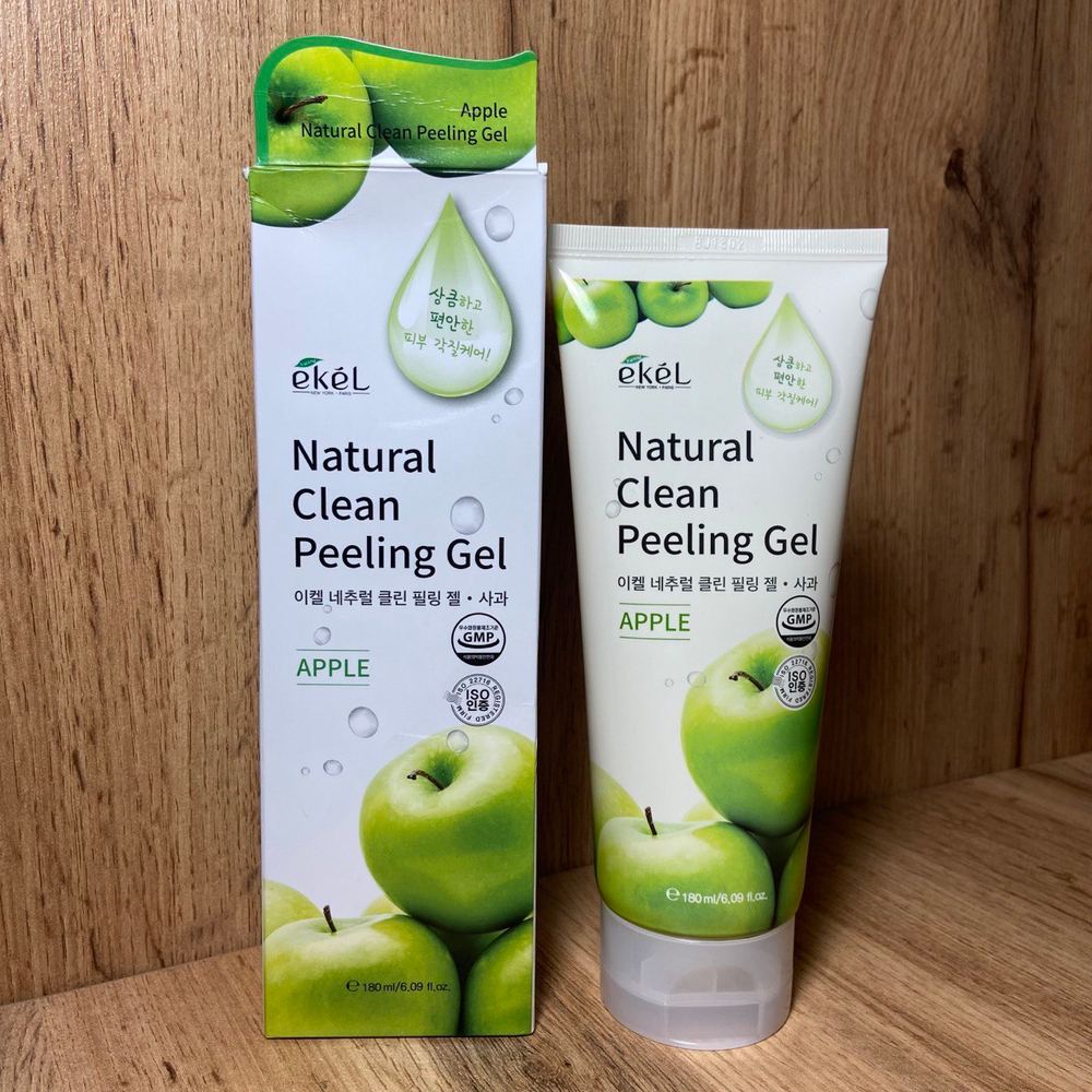 Пилинг-гель для лица Ekel Natural Peeling Gel Apple с экстрактом зеленого яблока Gel 180 мл