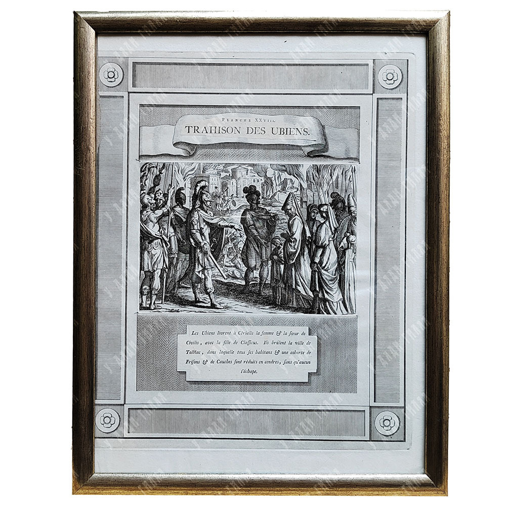 Темпеста А. Предательство убиев по рис. Отто ван Веена. Гравюра. 1770 г.