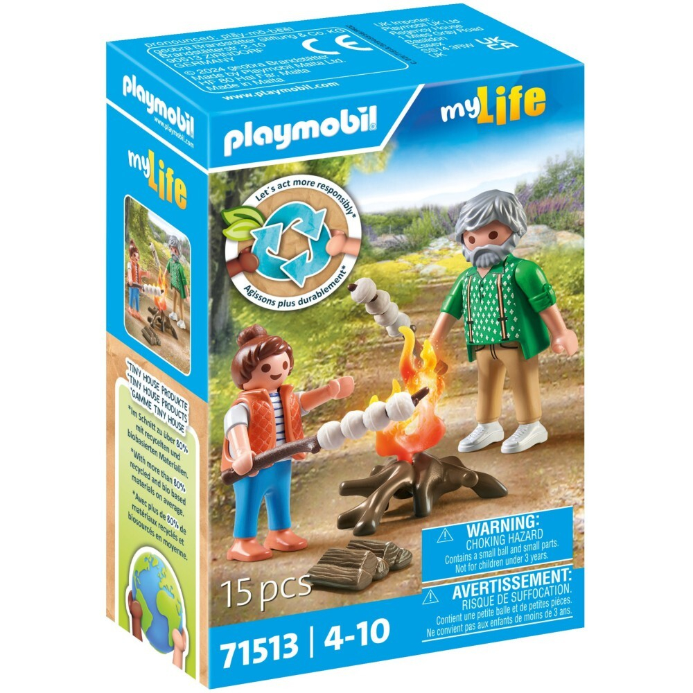 Playmobil - My Life Костер с зефиром 71513 / артикул   71513  / GTIN 4008789715135