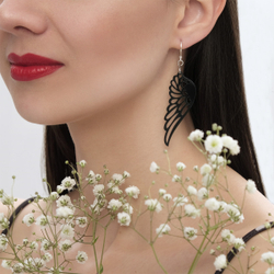 "Айгуес" серьги из коллекции "Дракула" от Jenavi с английским замком