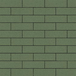 Тротуарная плитка ПРЯМОУГОЛЬНИК 300х100 мм - Стандарт Зеленый