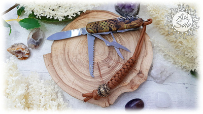 Темляк из паракорда "Тигр"