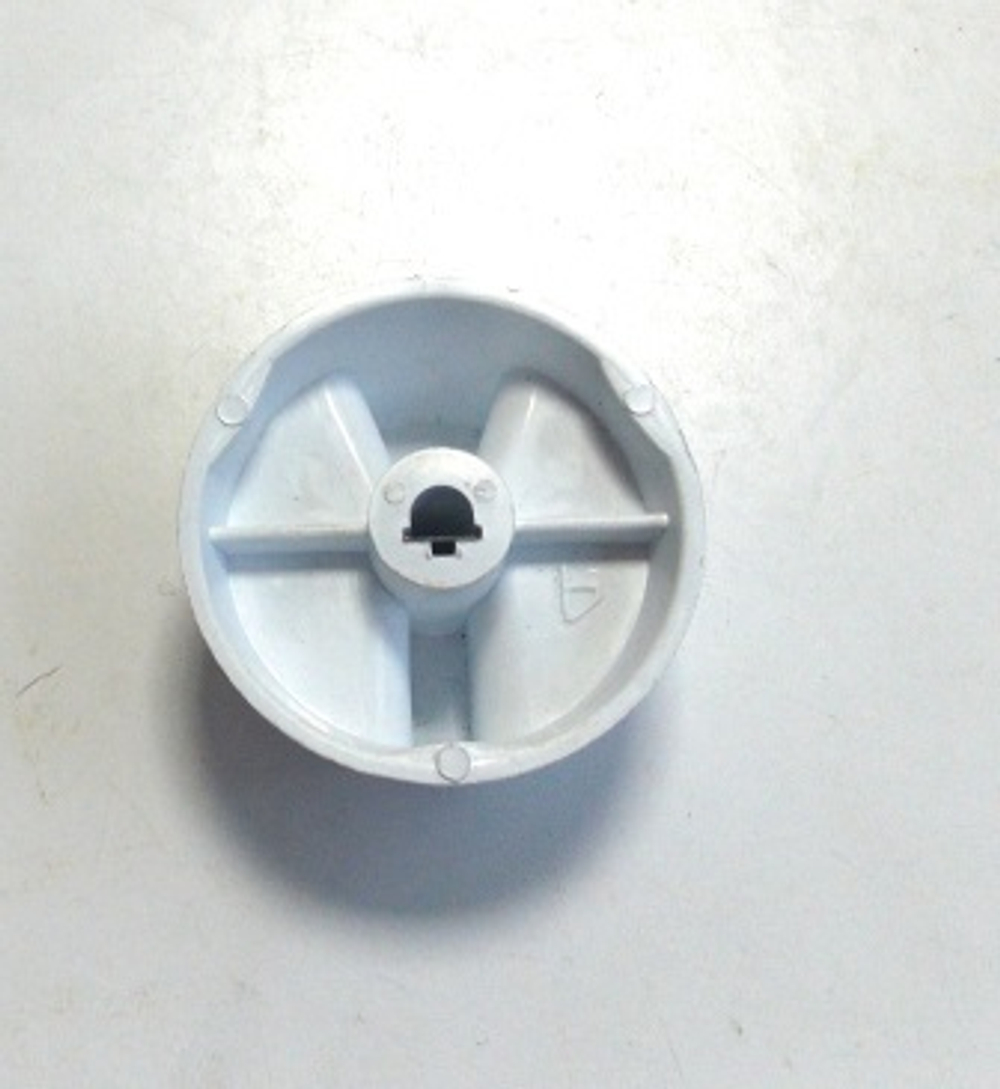 Ручка управления температурой, белая, ЛЫСЬВА