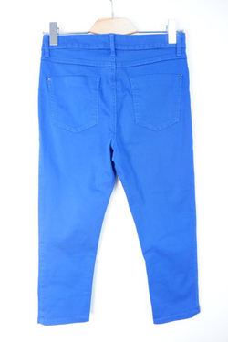 Джинсы Marks&Spencer насыщенного оттенка, маркировка 38, визуально 44 размер