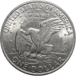 1 доллар США Эйзенхауэр. (Лунный) 1971 г. VF-XF