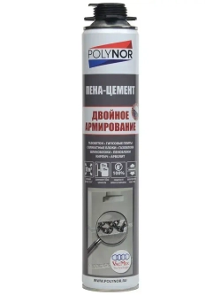 Пена-цемент POLYNOR двойное армирование (Полинор Двойное армирование)