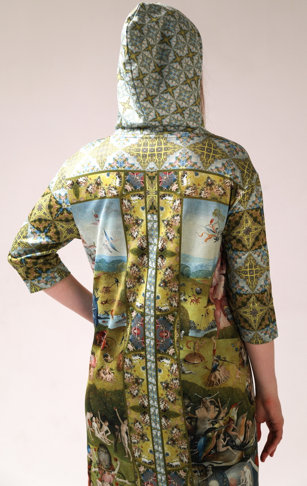 Платье "Сад земных наслаждений", по мотивам триптиха Иеронима Босха