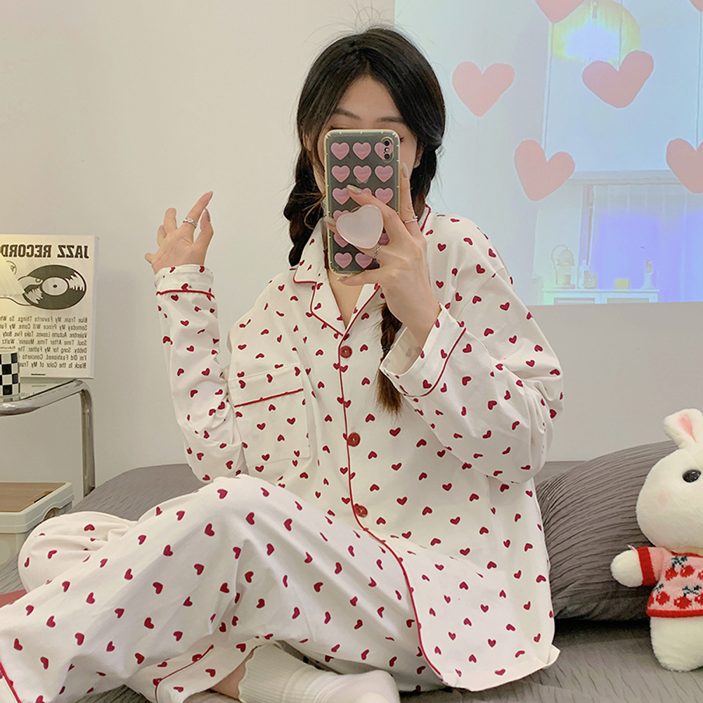 Пижама штаны+рубашка дл/р 3481