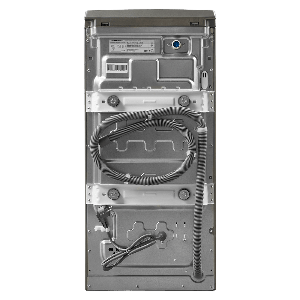 Стиральная машина с вертикальной загрузкой инвертором и паром MAUNFELD MFWM127ISSL