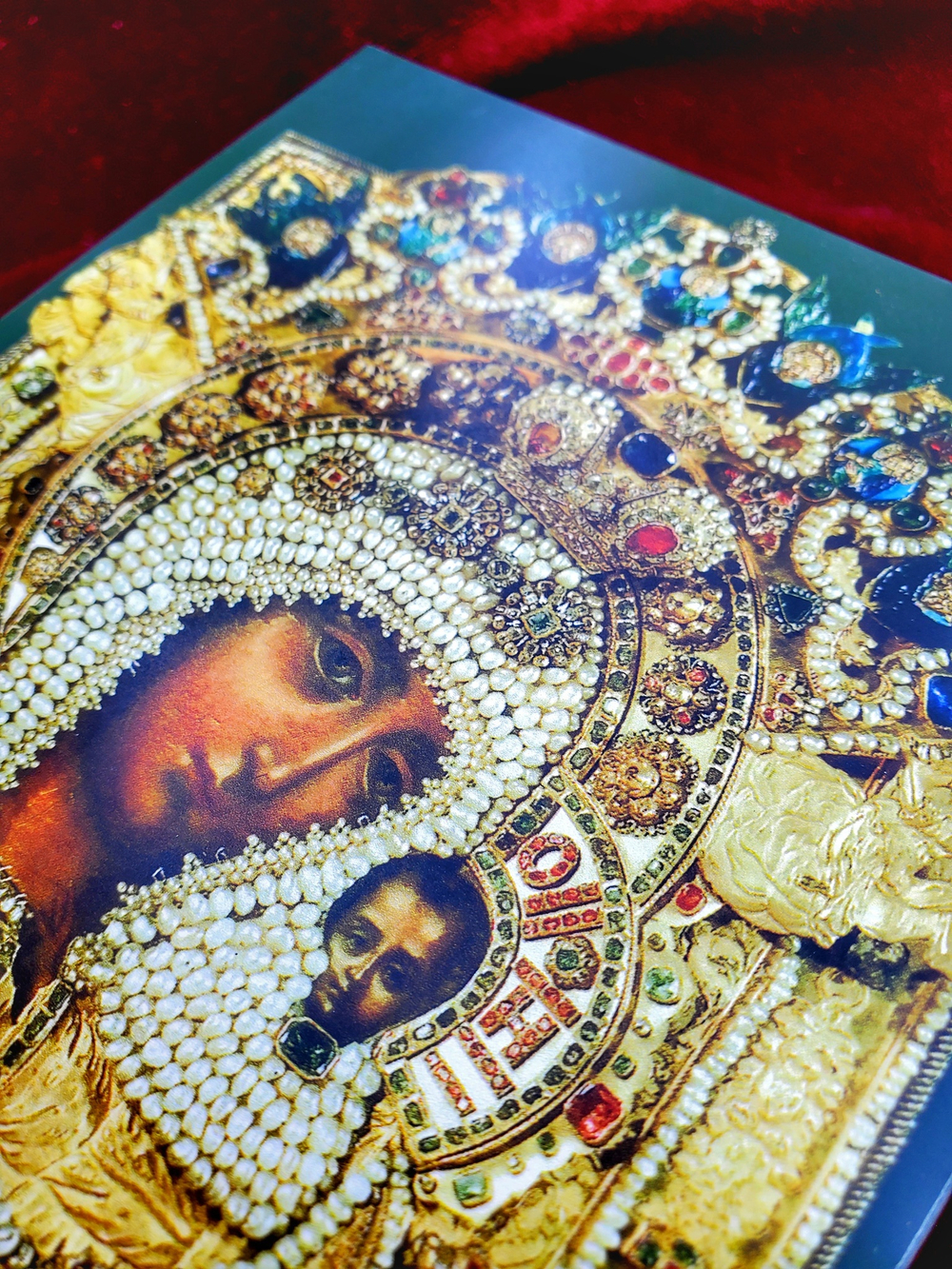 Икона Божией Матери Казанская с Власами на дереве на левкасе мастерская Иконный Дом