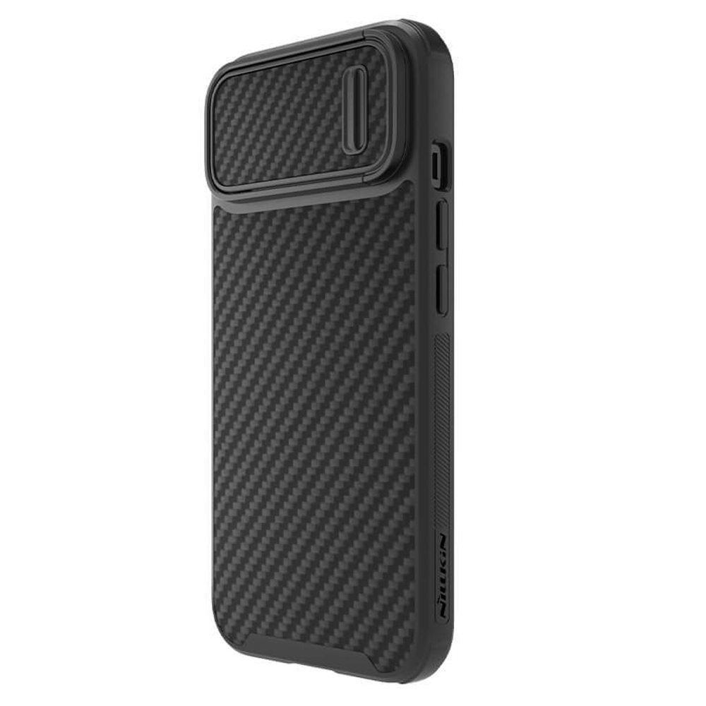 Чехол Nillkin Sinthetic fiber S Case с защитой камеры для iPhone 14+
