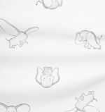 Простынь для люльки Elegance (ушастые слоники, трикотаж)
