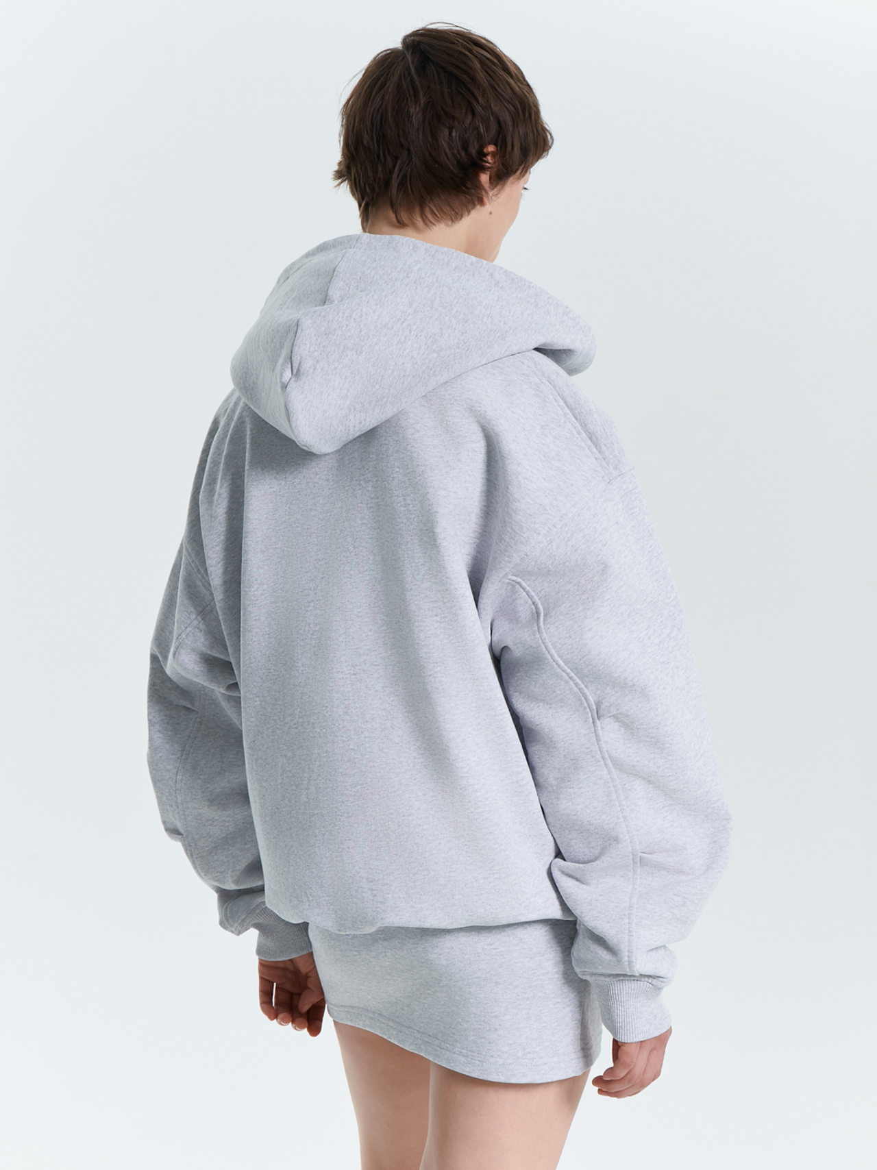 Зип худи из футера