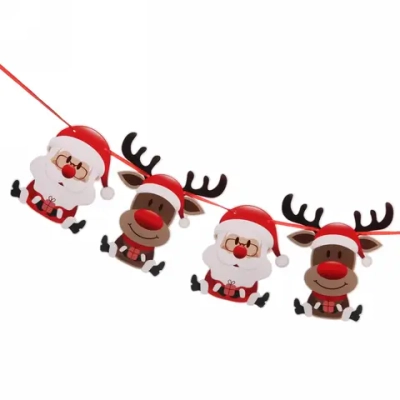 Гирлянда новогодняя 3 м «Дед Мороз и лось»