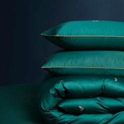 Комплект постельного белья Семейный (2 пододеяльника) Египедский Хлопок Пчелки