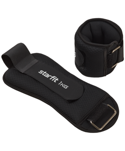 Утяжелители универсальные WT-503, 1 кг, черный