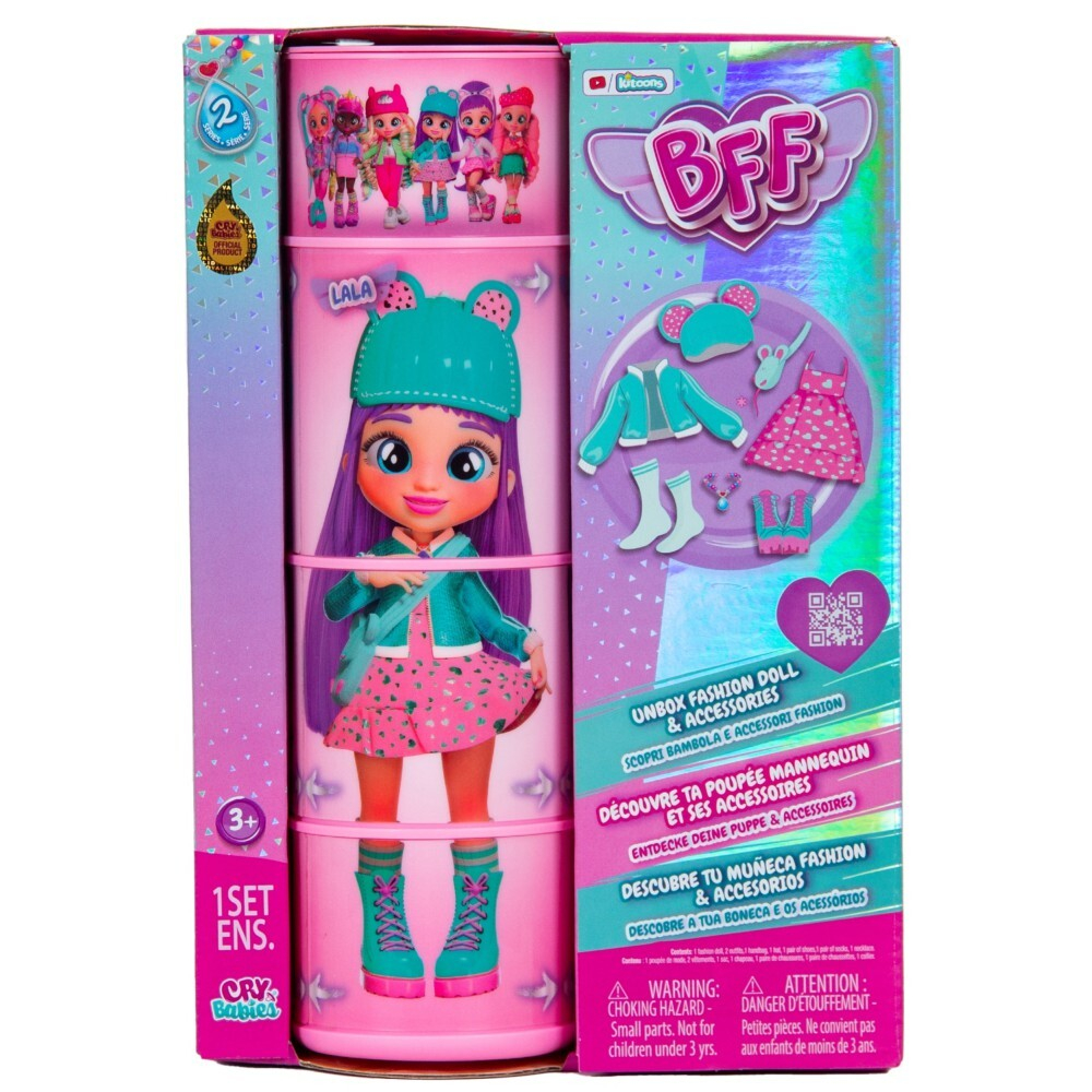 Cry Babies BFF - Подростковая модная кукла + аксессуары IMC908369 / артикул   IMC908369  / GTIN 8421134908369