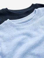 Лонгслив для мальчика Next Q55-697, 2 шт., Синий, Голубой