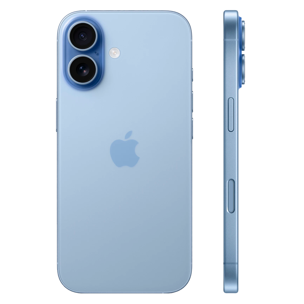 Смартфон Apple iPhone 17 256GB, Mist Blue (Голубой)