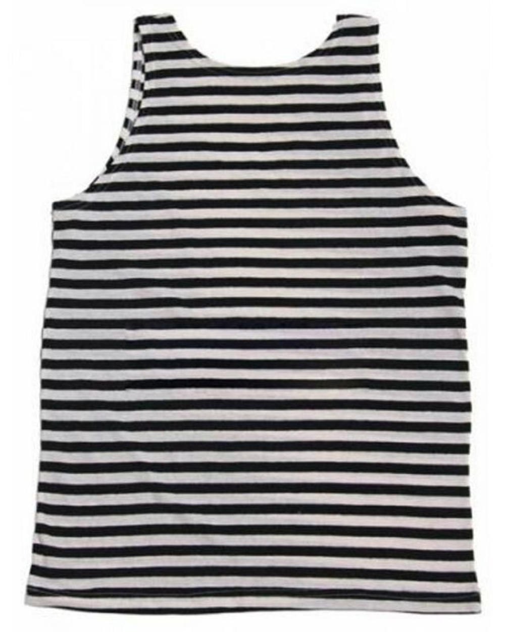 Майка тельняшка черная ГОСТ