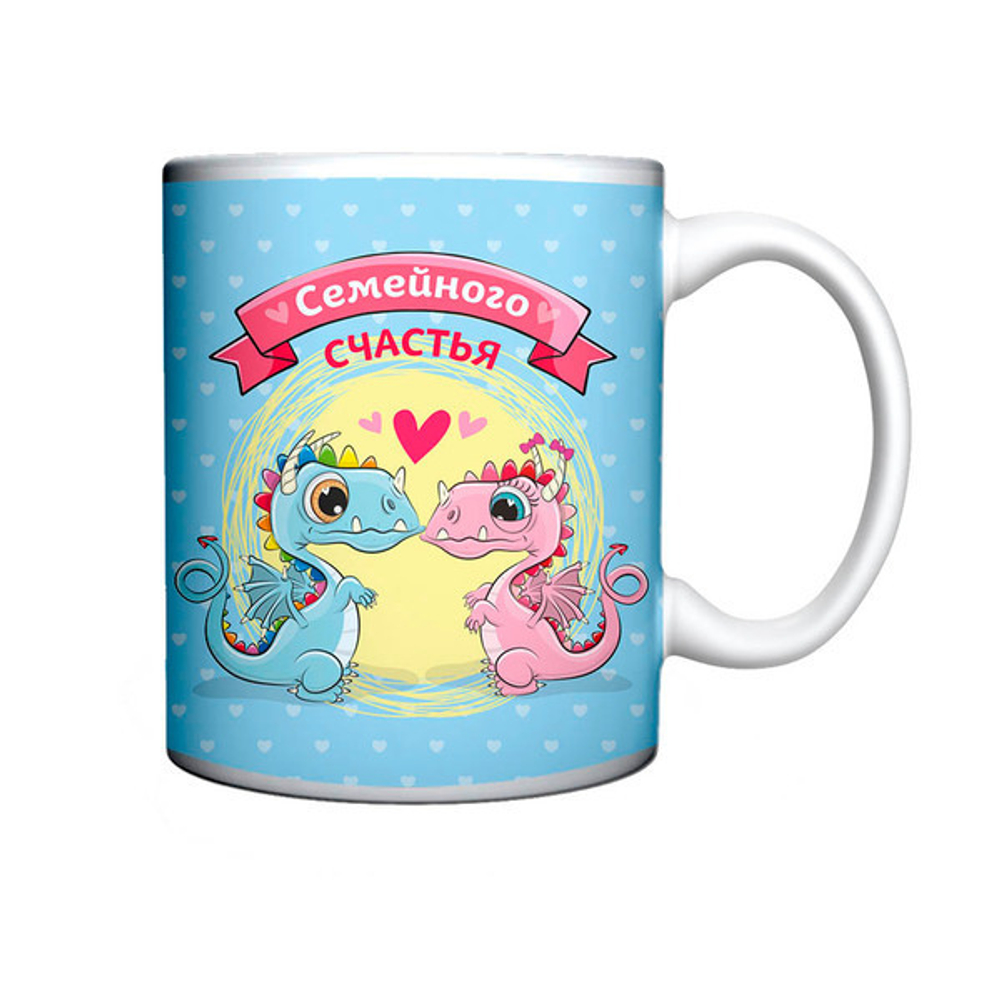 Кружка керамическая 330мл «Влюбленная Парочка Френсис»