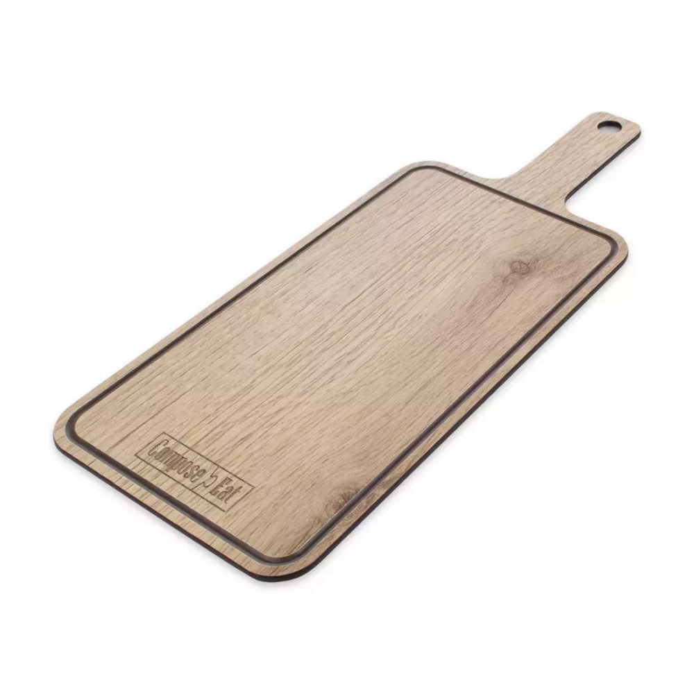Доска разделочная с ручкой 15x37см ComposeEat Everyday дуб натуральный