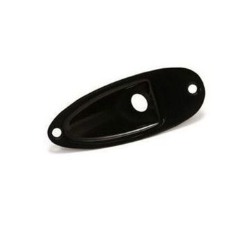 HJ001-BK Накладка выходного разъема гитары, черная, Paxphil