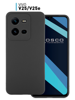 Чехол ROSCO для Vivo V25e;Vivo V25 оптом (арт. VV-V25E-COLOURFUL-BLACK)