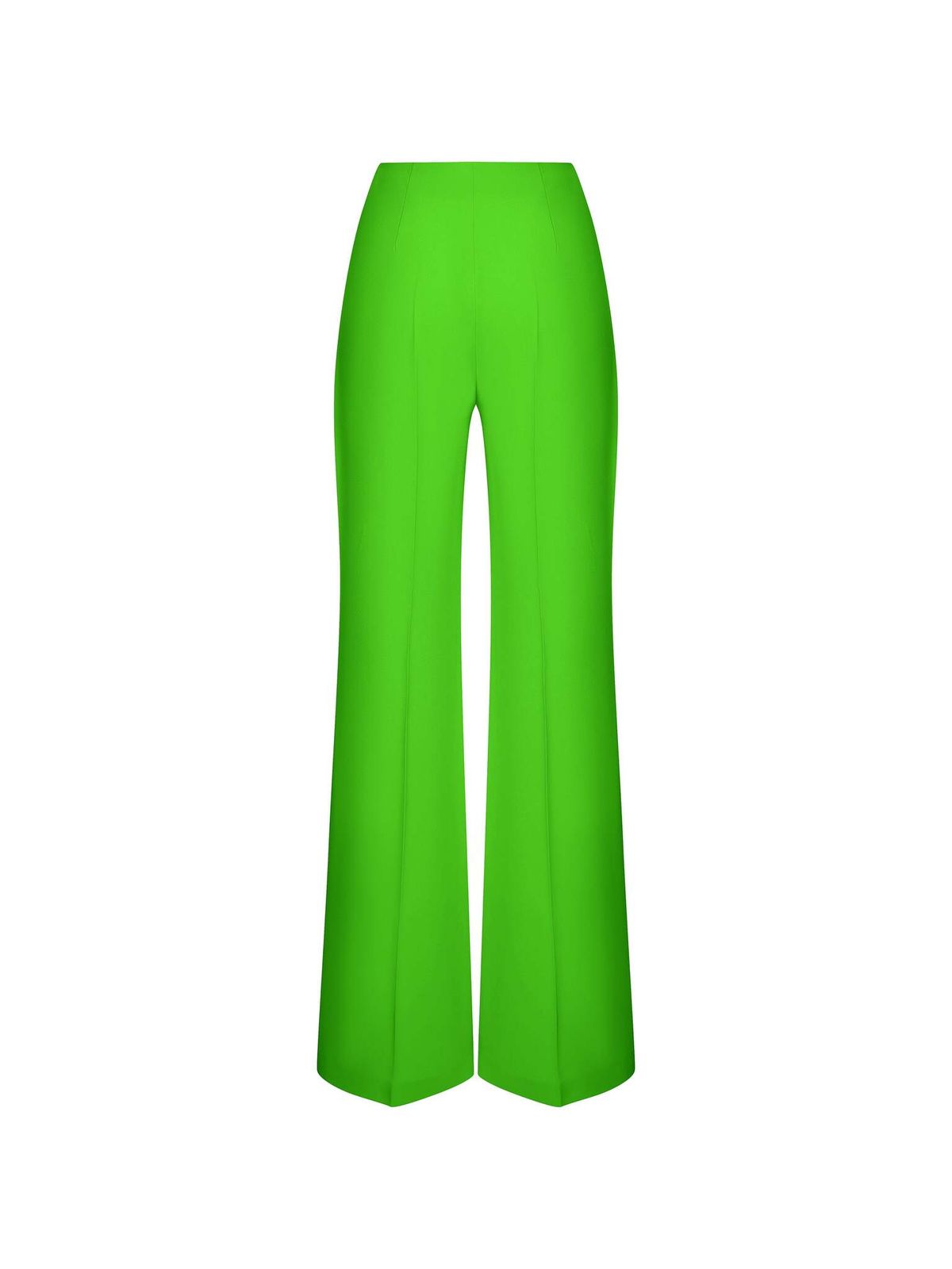 Брюки расклешенные из крепа