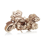 Мотоцикл байк Туринг (EWA) - Деревянный конструктор, сборная механическая модель, 3D пазл