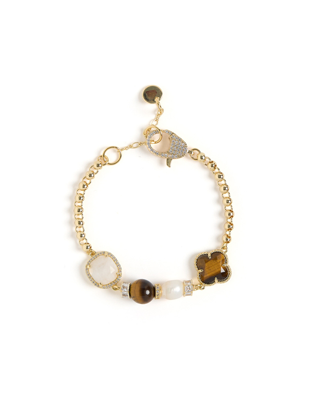 Браслет "Tiger clover" Gold