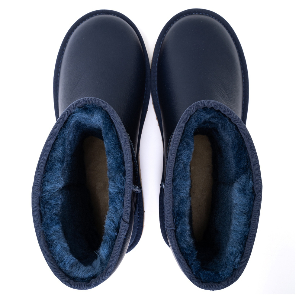 Ugg Mens Classic Short Metallic Navy