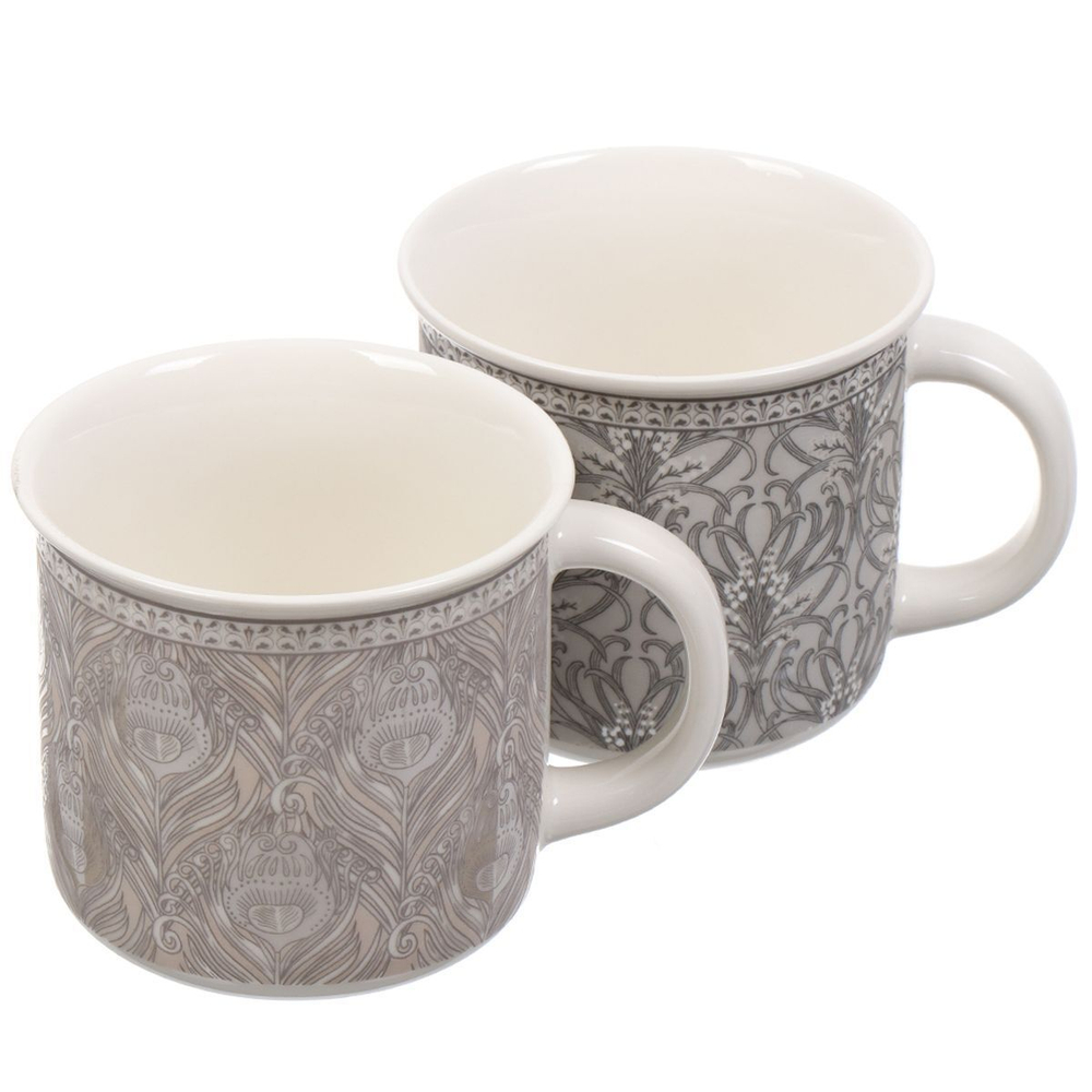 Набор чайный фарфор, 4 пр, 4 перс, 410 мл, на дер подст, Lefard, Break Time, 756-286, подар уп