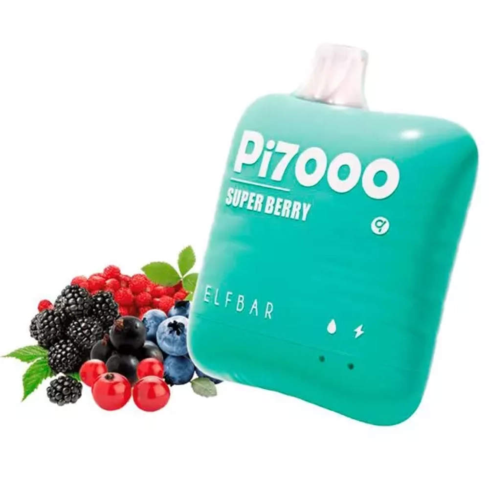 Elf Bar PI7000 - Super Berry (5% nic)