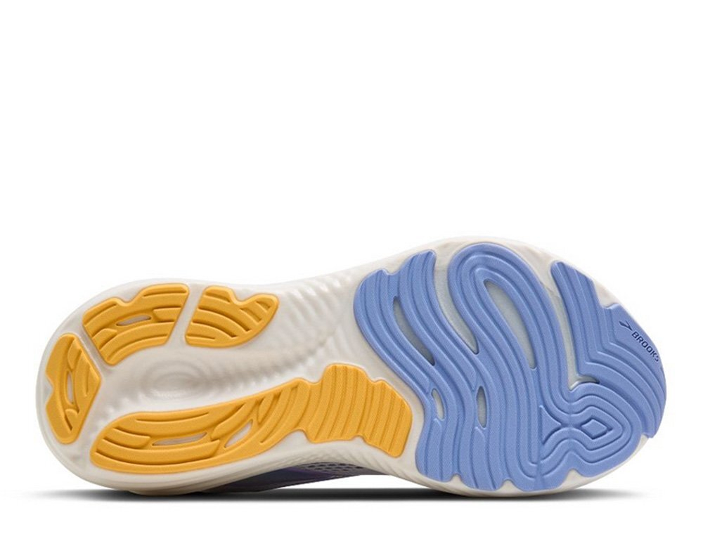 Кроссовки для бега женские Brooks Glycerin 22 W Бело-Голубые