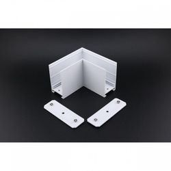 Соединитель угловой L-образный для треков накладных Aployt Magnetic track 220 APL.0282.10.01