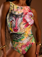 Купальник слитный Павиан