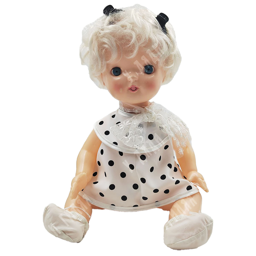 Непослушная Аленка. Пупс-девочка. Кукла. Пластик. СССР, 1980-е