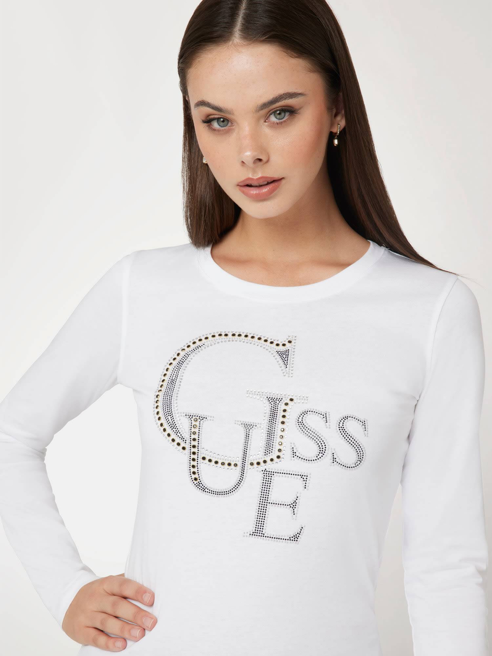 Блузка GUESS - белый(W4BI29 I3Z14)