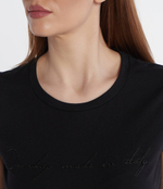 Футболка DONDUP - made in Italy - черный(DS003 JS0280D HO1)