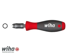 Отвертка с держателем для бит SoftFinish CentroFix 1/4" x 38 мм, с механической блокировкой WIHA 40331