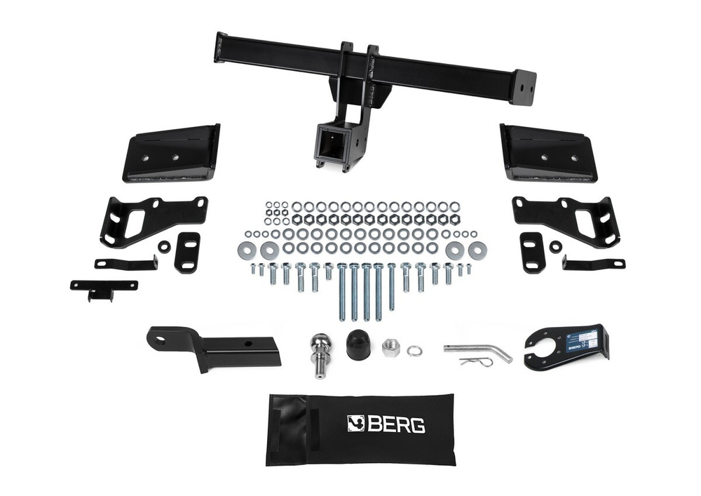 Фаркоп Berg для Hyundai Santa Fe  2012-2020, шар Е, 2500/100 кг, F.2316.002
